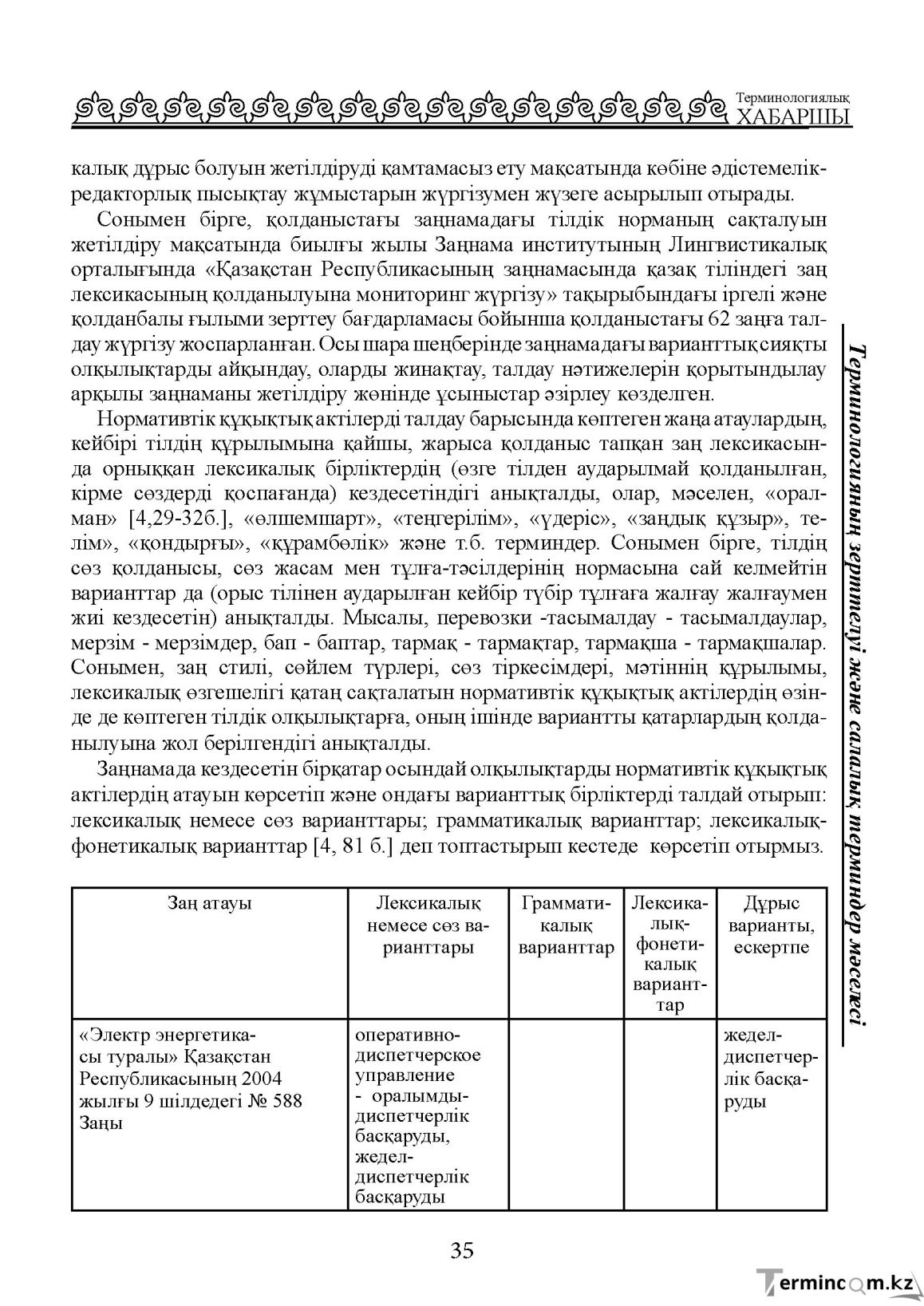 Бет 35