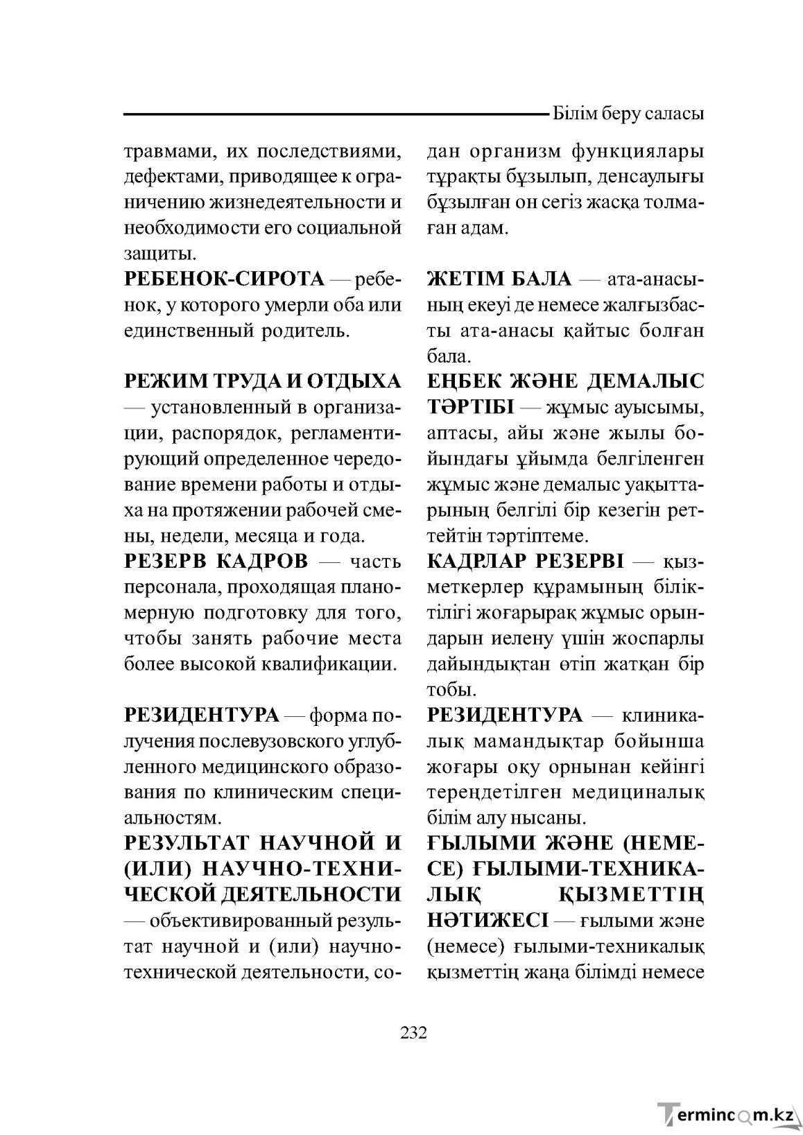 Бет 232